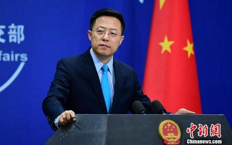Phát ngôn viên Bộ Ngoại giao Trung Quốc Zhao Lijia. 