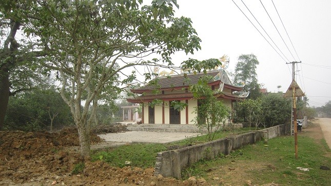 Đình làng thôn Yên Đồng.