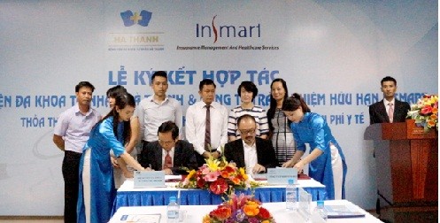 Lễ ký kết thỏa thuận hợp tác chiến lược giữa Bệnh viện đa khoa tư nhân Hà Thành và Công ty TNHH Insmart