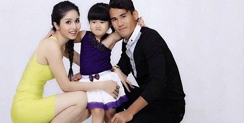 Con gái của hai vợ chồng Thảo Trang - Phan Thanh Bình được 5 tuổi.