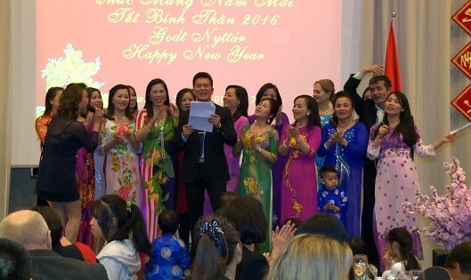 Cộng đồng người Việt ở Na Uy vui mừng đón Tết Bính Thân 