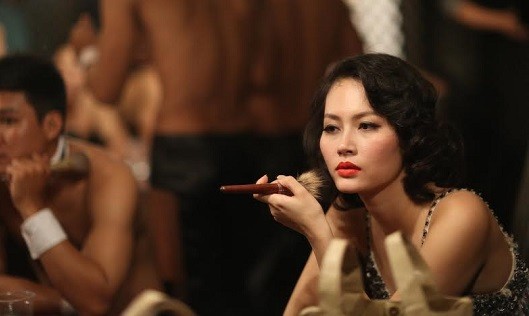 Đỗ Hải Yến trong phim "Người Mỹ trầm lặng".