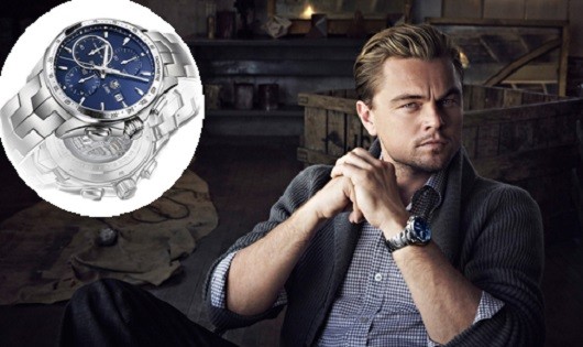 Leonardo DiCaprio lại là một tín đồ của TAG Heuer. Anh có một chiếc Link Calibre 16 Chronograph phiên bản giới hạn giá khoảng 5.000 USD (hơn 111 triệu đồng). Nhà sản xuất chỉ tung ra khoảng 2.000 mẫu trên toàn thế giới.
