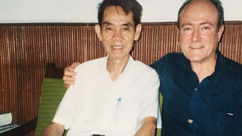 Nhà tình báo huyền thoại Phạm Xuân Ẩn và Larry Berman 