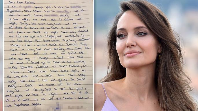 Angelina Jolie vừa đăng tải trên trang cá nhân Instagram có đến 12.2 triệu người theo dõi của mình về các đoạn trích của một bức thư cảm động do một cô gái ở Afghanistan gửi cho cô. "Tôi không thể tiết lộ danh tính để bảo vệ cho cô ấy. Tôi chỉ có thể tiết lộ cô ấy không thể tiếp tục đi học kể từ khi Taliban nắm quyền ở đấy. Cô ấy kể rằng, phụ nữ có thể sẽ bị bắt giữ chỉ vì tham gia các cuộc biểu tình ôn hòa. Vì thế, cô ấy có thể sẽ không đi ra ngoài đường được nữa" – Angelina Jolie viết. Một đoạn trích trong bức thư cho rằng hiện nay ở Afghanistan, phụ nữ không được phép làm bất cứ điều gì. Angelina Jolie nhắn nhủ: "Mọi người hãy theo dõi những gì đang xảy ra ở Afghanistan... Những hạn chế mới đang được áp dụng gây ảnh hưởng lớn đến quyền tự do của phụ nữ, bé gái. Hãy bảo đảm rằng tất cả không bị lãng quên". Bài đăng của Angelina Jolie nhận gần 400.000 lượt thích và nhiều bình luận cảm ơn sự hỗ trợ của minh tinh này với những người yếu thế. Đây không phải lần đầu tiên Angelina Jolie sử dụng mạng xã hội để lên tiếng bảo vệ phụ nữ Afghanistan. Vào tháng 8-2021, cô cũng đăng tải bức thư khác của một phụ nữ trẻ, lo ngại tương lai Afghanistan sau khi Taliban tiếp quản. Angelina Jolie cho biết cô sẽ tiếp tục tìm cách để giúp đỡ song song với những sẻ chia trên trang cá nhân để hỗ trợ những người đang đấu tranh cho các quyền con người cơ bản của họ được nhiều người biết đến. Là một đặc phái viên của Cao ủy Liên Hiệp Quốc về người tị nạn, Angelina Jolie luôn tích cực trong các hoạt động thiện nguyện vì trẻ em và phụ nữ trên thế giới, nhất là những khu vực chịu ảnh hưởng bởi chiến tranh.