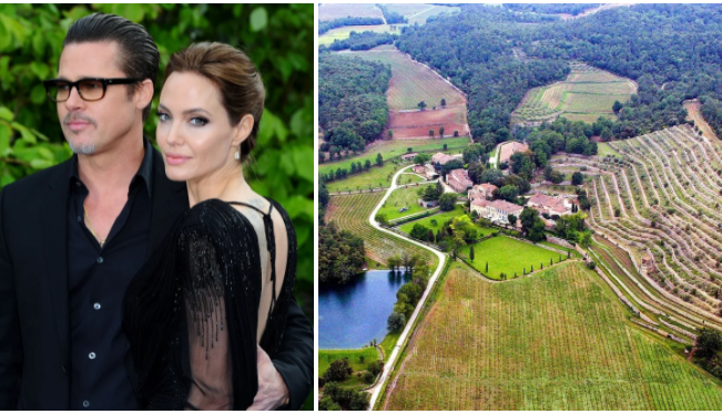Điền trang Chateau Miraval ở Pháp là trung tâm mâu thuẫn mới của Brad Pitt và Angelina Jolie. Ảnh: Time.
