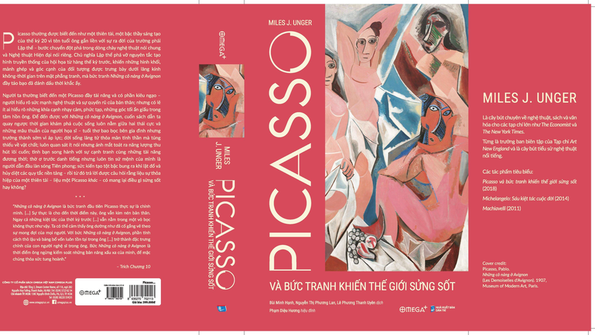 Bìa sách "Picasso và bức tranh khiến thế giới sửng sốt"