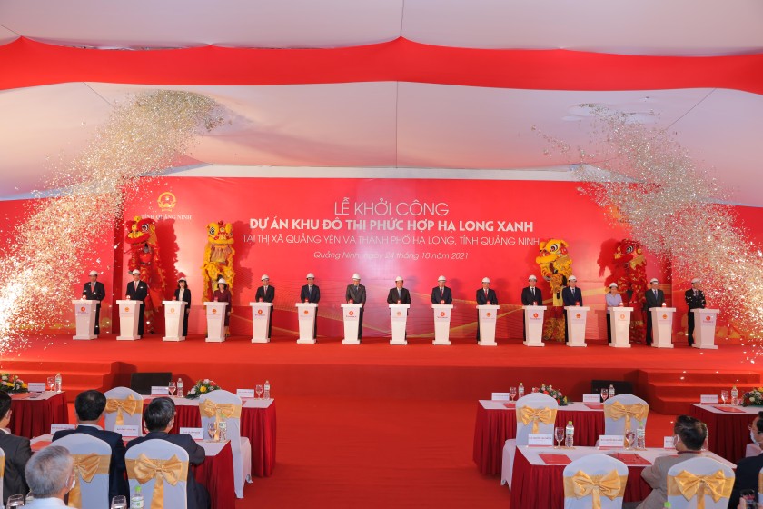Quảng Ninh khởi công, khởi động 4 dự án trọng điểm trị giá 12 tỷ USD