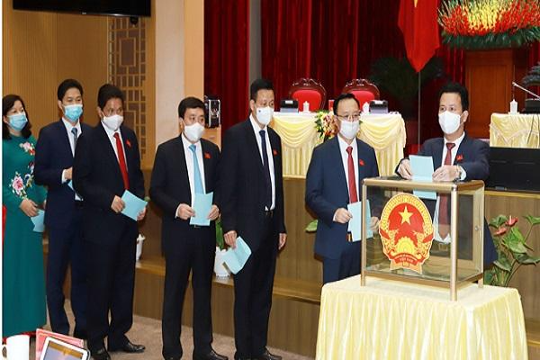 Bầu lãnh đạo HĐND, UBND tỉnh Hà Giang nhiệm kỳ 2021-2026