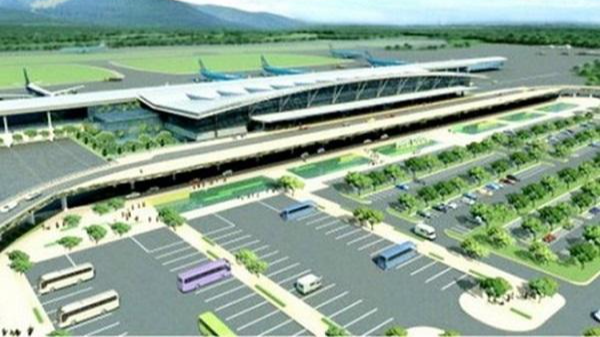 Mô hình Dự án đầu tư xây dựng Cảng Hàng không Sa Pa, tỉnh Lào Cai. Nguồn: Bộ Kế hoạch và Đầu tư.