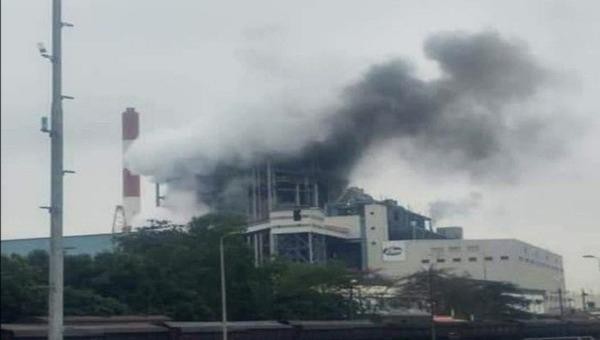 Nhà máy Nhiệt điện Uông Bí nổ lớn do bục ống sinh hơi