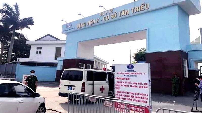 Trong số 3 ca mắc COVID-19 mới tại Hà Nội có 1 ca liên quan đến Bệnh viện K.