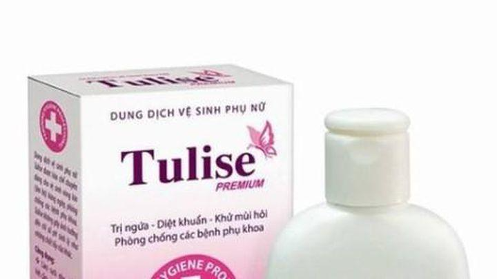 Sản phẩm Dung dịch vệ sinh phụ nữ Tulise 100ml. Ảnh: Internet