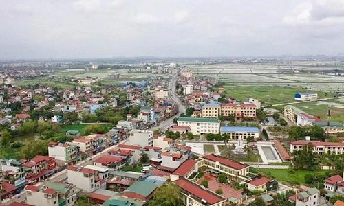 Vành đai 4 - Vùng Thủ đô đoạn qua huyện Thanh Oai dài khoảng 7,9 km. Ảnh: VGP