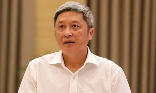 Thứ trưởng Bộ Y tế Nguyễn Trường Sơn. Ảnh: Dân trí
