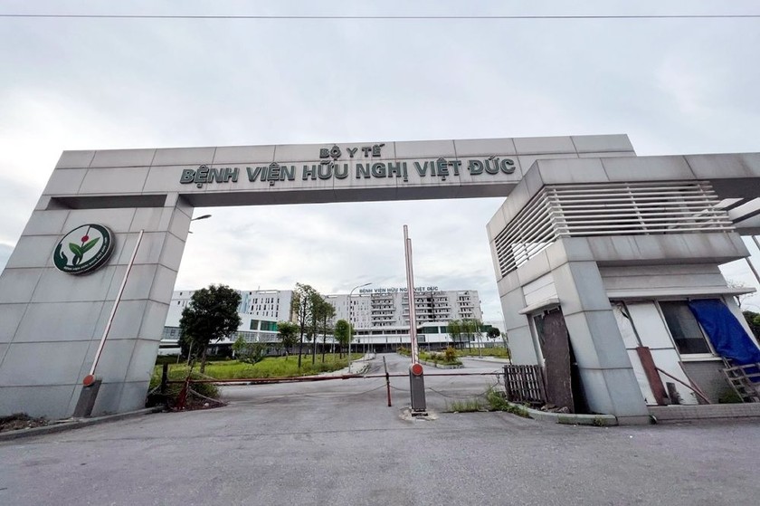 Dự án Bệnh viện Hữu nghị Việt Đức cơ sở 2. Ảnh: Báo Xây dựng


