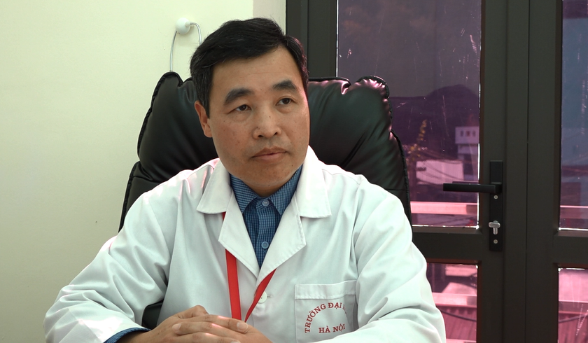 BSCKI Đỗ Lâm Phúc, Giám đốc Trung tâm Y tế huyện Mù Cang Chải. Ảnh: Ngọc Nga