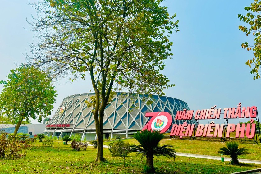 Bảo tàng Chiến thắng lịch sử Điện Biên Phủ tăng giờ mở cửa phục vụ khách tham quan. Ảnh: Bảo tàng