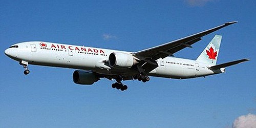 Một máy bay của Air Canada.