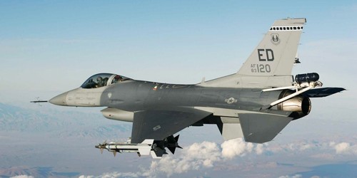 Chiến đấu cơ F-16 của quân đội Mỹ.