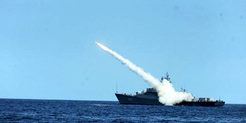 Tên lửa hành trình 3M14 được phóng từ biển Caspian.