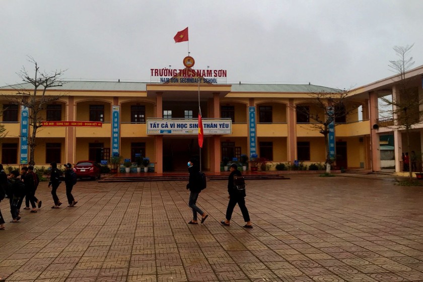 Trường THCS Nam Sơn, huyện Đô Lương. 
