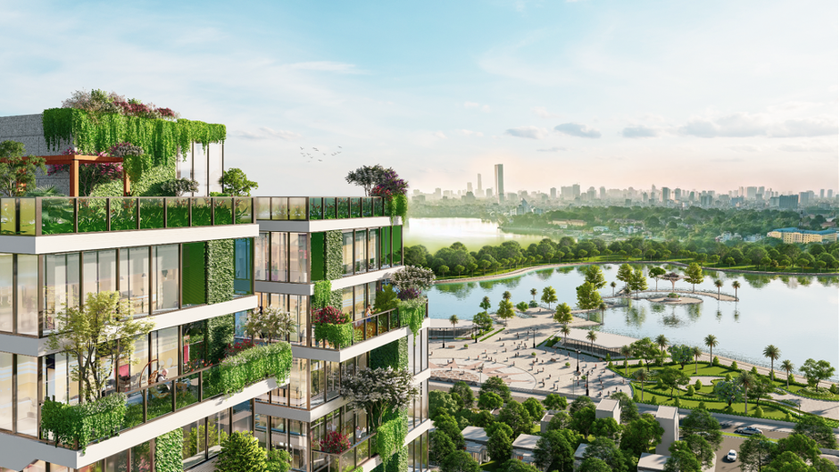Với quy mô 4 tòa tháp cao 15 tầng, Sunshine Green Iconic là dự án chung cư cao cấp tại quận Long Biên (Hà Nội) được thiết kế theo xu hướng Vertical Garden 4.0, với gần 400 khu “vườn trên không” độc đáo.