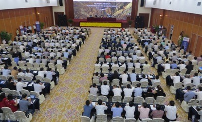 Hội nghị thu hút gần 300 đại biểu là các nhà đầu tư, doanh nghiệp trong và ngoài nước.
