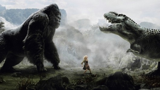 Hình ảnh chú King Kong chiến đấu với quái vật trong phim sản xuất trước đó. Ảnh: Internet
