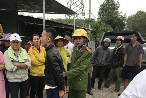 Nguyễn Văn Dũng bị công an bắt giữ. Ảnh: Công an Quảng Bình