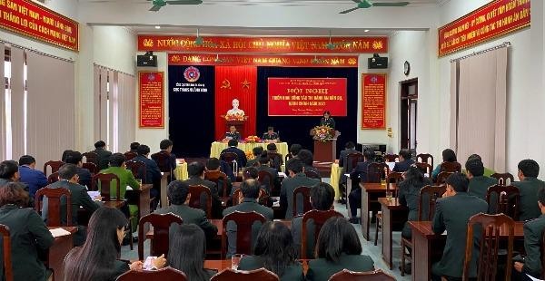 Hội nghị triển khai công tác THADS, HC năm 2021 của Cục THADS tỉnh Quảng Bình.