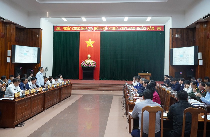 Buổi làm việc giữa Tỉnh Quảng Bình với Tổng công ty Cảng hàng không Việt Nam.