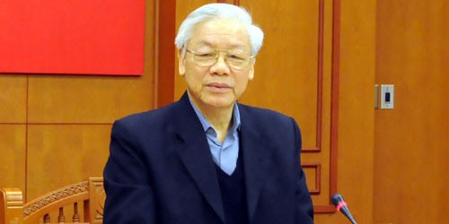 Tổng Bí thư Nguyễn Phú Trọng – Trưởng Ban Chỉ đạo Trung ương về phòng, chống tham nhũng (PCTN) chủ trì phiên họp