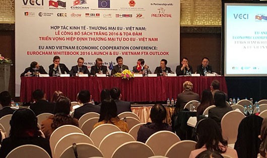 Lễ công bố Sách Trắng 2016 và tọa đàm Triển vọng Hiệp định Thương mại tự do EU - Việt Nam