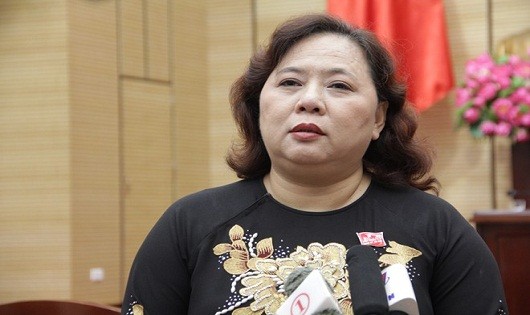 Bà Nguyễn Thị Bích Ngọc, Chủ tịch HĐND - Chủ tịch Uỷ ban Bầu cử TP Hà Nội