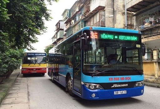Hà Nội đang nỗ lực cải thiện chất lượng dịch vụ xe bus