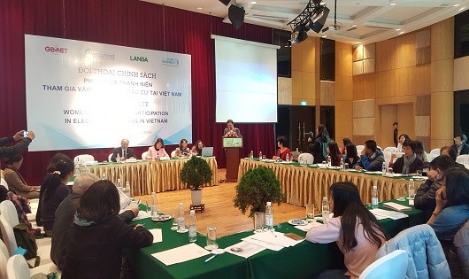 Hội thảo Đối thoại chính sách về phụ nữ và thanh niên tham gia vào quy trình bầu cử tại Việt Nam