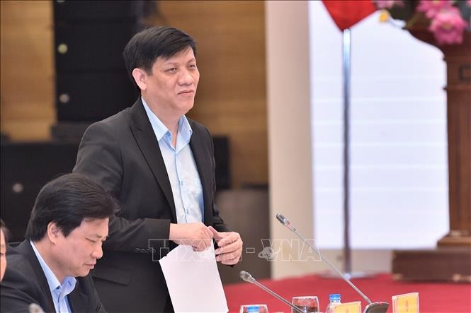 Thứ trưởng Bộ Y tế Nguyễn Thanh Long. Ảnh: TTXVN