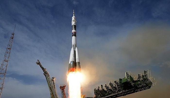 "Tên lửa Chiến thắng" thuộc dòng tên lửa trứ danh Soyuz của Nga. Ảnh: Sputnik