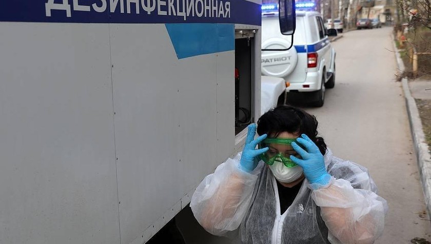Khoảng 74% người Nga tin rằng đại dịch coronavirus có thể chấm dứt. Ảnh: TASS