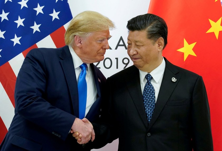 Tổng thống Hoa Kỳ Donald Trump và Chủ tịch Trung Quốc Tập Cận Bình. Ảnh: Nationalinterest