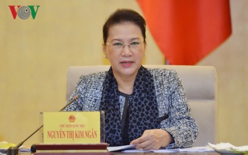 Chủ tịch Quốc hội Nguyễn Thị Kim Ngân. Ảnh: VOV