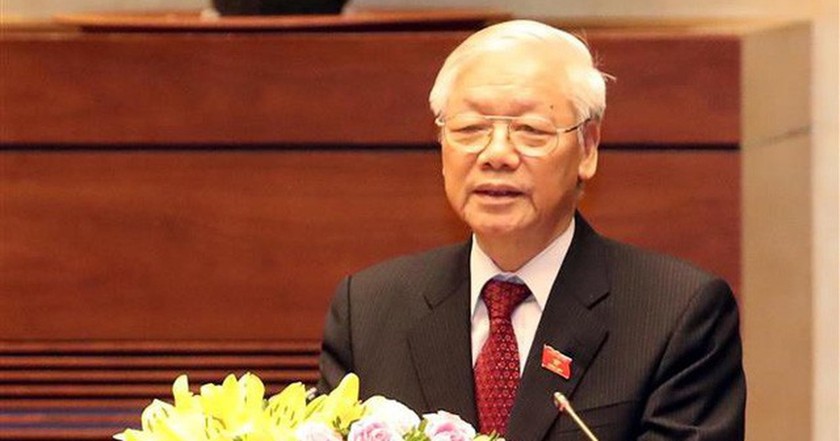 Tổng Bí thư, Chủ tịch nước Nguyễn Phú Trọng. Ảnh: VGP