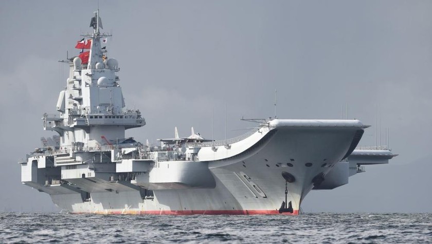 Tàu hải quân Trung Quốc. Ảnh: AFP/Getty Images