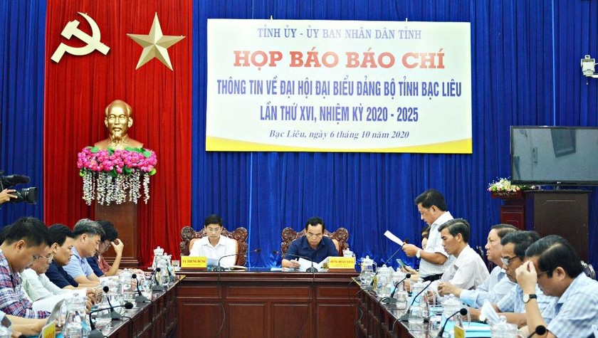 317 đại biểu chính thức sẽ tham dự Đại hội đại biểu Đảng bộ tỉnh Bạc Liêu lần thứ 16, nhiệm kỳ 2020-2025.