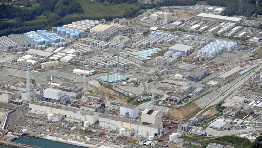 Nhà máy điện hạt nhân Fukushima Daiichi đã bị tê liệt do thảm họa động đất và sóng thần mạnh vào năm 2011. Ảnh: Kyodonews