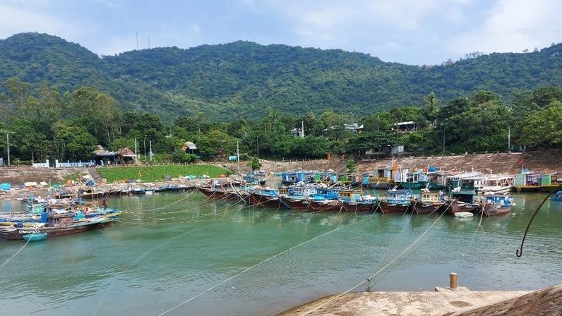 Quảng Nam đã kêu gọi tàu thuyền trú tránh tại Cù Lao Chàm. Ảnh: VVA-Quốc Việt