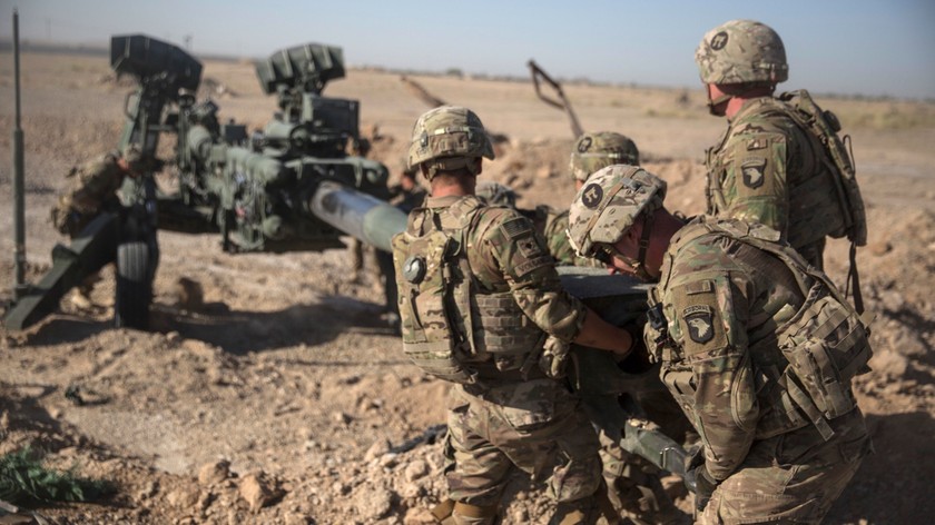 Hiện Mỹ có hơn 4.500 quân ở Afghanistan và khoảng 3.000 quân ở Iraq.