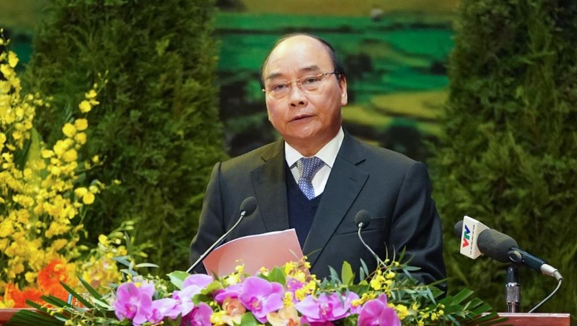 Thủ tướng Nguyễn Xuân Phúc khẳng định: “Cơ đồ đất nước, vinh quang tổ quốc đời đời thuộc về cộng đồng các dân tộc Việt Nam ta”.