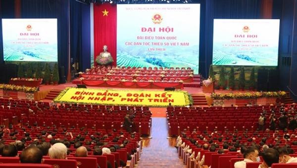 Đại hội Đại biểu toàn quốc các dân tộc thiểu số (DTTS) Việt Nam lần thứ II năm 2020.